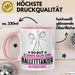 Balletttänzer Geschenk Tasse So Gut Kann Nur Ein Balletttänzer Aussehen Geschenkidee Kaffee-Becher Rosa Trendation