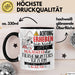 Tierheimunterstützerin Tasse Geschenk Lustiger Spruch Bitte Erheben Sie Sich Seine Majestät Die Tierheimunterstützerin Betritt Den Raum Schwarz Trendation
