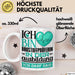 Baustoffprüferin Ausbildung Start Geschenk Tasse Ich Bin Baustoffprüferin In Der Ausbildung Ich Darf Das Kaffee-Becher Geschenkidee Weiß Trendation