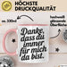 Freundschaft Tasse Geschenk Danke Dass Du Immer Da Bist Geschenkidee Rosa Trendation