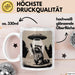 Waschbär Tierliebhaber UFO Alien Tasse Geschenk Lustige Geschenkidee Spruch Weiß Trendation