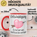 Entschuldigung Tasse Es Tut Mir Aus Tiefstem Herzen Leid Geschenkidee Sorry Becher Rot Trendation