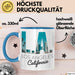 Los Angeles LA Kalifornien USA Tasse Becher Geschenk Lustige Geschenkidee Spruch Blau Trendation