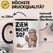 Faules Faultier Schnecke Tasse Geschenk Lustige Geschenkidee Zieh Nicht So Schwarz Trendation