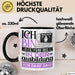 Mediengestalterin Ausbildung Start Geschenk Tasse Ich Bin Mediengestalterin In Der Ausbildung Ich Darf Das Kaffee-Becher Geschenkidee Schwarz Trendation