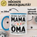Oma Tasse Geschen Ich Habe 2 Title Mama Und Oma Und Ich Rocke Sie Beide Muttertag Geschenkidee Blau Trendation