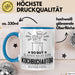 Kochbuchautor Geschenk Tasse So Gut Kann Nur Ein Kochbuchautor Aussehen Geschenkidee Kaffee-Becher Blau Trendation