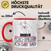 Geschenk für Polo-Spielerin Tasse Lustige Geschenkidee Geburtstag Ich Bin Polo-Spielerin Ich Darf Das Rot Trendation