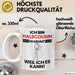 Halbcousin Geschenk Tasse Lustiger Spruch Ich Bin Halbcousin Warum Weil Ich Es Kann Geschenkidee Bester Halbcousin Geburtstag Kaffee-Becher Weiß Trendation