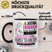 Hundetrainerin Tasse Geschenk Lustiger Spruch Bitte Erheben Sie Sich Seine Majestät Die Hundetrainerin Betritt Den Raum Schwarz Trendation