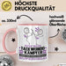 Taekwondo-Kämpfer Geschenk Tasse Ich Bin Taekwondo-Kämpfer Aber Sag Doch Einfach Superheld Lustige Geschenkdiee für Taekwondo-Kämpfer Kaffee-Becher Rosa Trendation