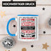 Lustige Schießen-Tasse für Sportschützen Geschenk Ich Bin Sportschütze Präzision Blau Trendation