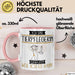 Tierpflegerin Tasse Geschenk Ich Bin Tierpflegerin Warum Weil Ich Es Kann Geschenkidee Geburtstag Rosa Trendation