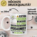 Posaunist Geschenk Tasse Lustiger Spruch Erheben Sie Sich Der Posaunist Betritt den Raum Weiß Trendation