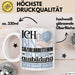 Sozialarbeiterin Ausbildung Start Geschenk Tasse Ich Bin Sozialarbeiterin In Der Ausbildung Ich Darf Das Kaffee-Becher Geschenkidee Weiß Trendation