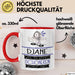 DJane Weil Es Keinen Schöneren Beruf Gibt Tasse Geschenk für Eine DJane Lustig Rot Trendation