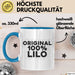 Lilo Tasse Original 100% Lilo Geschenk Blau Trendation