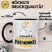 Patenonkel Geschenk Tasse So Gut Kann Nur Ein Patenonkel Aussehen Geschenkidee Kaffee-Becher Schwarz Trendation