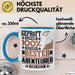 Abenteurer Geschenk Lustiger Spruch für Abenteurer Geschenkidee Bester Abenteurer Der Welt Blau Trendation