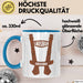 Lausbua Tasse Geschenk Oktober München Geschenkidee Original Becher Blau Trendation
