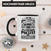 Lustige Schießen-Tasse für Sportschützen Geschenk Ich Bin Sportschütze Schwarz Trendation