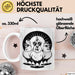 Huhn Tier Bauer Sonnenbrille Tasse Becher Geschenk Lustige Geschenkidee Spruch Weiß Trendation