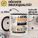 Jazz-Musikerin Tasse Geschenk Lustiger Spruch Bitte Erheben Sie Sich Seine Majestät Die Jazz-Musikerin Betritt Den Raum Schwarz Trendation