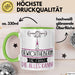Gewichtheberin Geschenk Tasse Becher Die Frau Die Allen Kann Geschenkidee für eine Gewichtheberin Lustig Grün Trendation