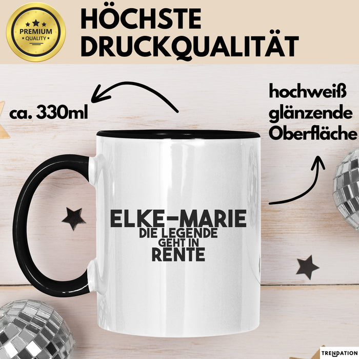 Elke-Marie Tasse Elke-Marie – Die Legende Geht In Rente Geschenk