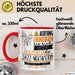 Jazz-Musikerin Tasse Geschenk Lustiger Spruch Bitte Erheben Sie Sich Seine Majestät Die Jazz-Musikerin Betritt Den Raum Rot Trendation