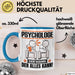 Psychologe Tasse Geschenk für Psychologe Der Mann Der Alles Kann Geschenkidee zum Geburtstag Blau Trendation