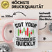 Aktienhändler Tasse Geschenk Cut Your Losses Quickly Geschenkidee Trader Börse Rosa Trendation