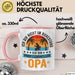 Rentner Pensionär Sarkasmus Opa Tasse Geschenk Lustige Geschenkidee Spruch Ich Bin Nicht Im Ruhestand Ich Bin Professioneller Opa Rosa Trendation