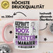 Manager Geschenk Lustiger Spruch für Manager Geschenkidee Bester Manager Der Welt Rosa Trendation