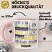 Synthesizer-Spielerin Geschenk Becher Tasse Gott Schuf Alle Menschen Gleich Nur Die Besten Durfeten Synthesizer-Spielerin Werden Geschenkidee Lustig Rosa Trendation