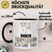 Geschenk für Tierpflegerin Tasse Lustige Geschenkidee Geburtstag Ich Bin Tierpflegerin Ich Darf Das Trendation