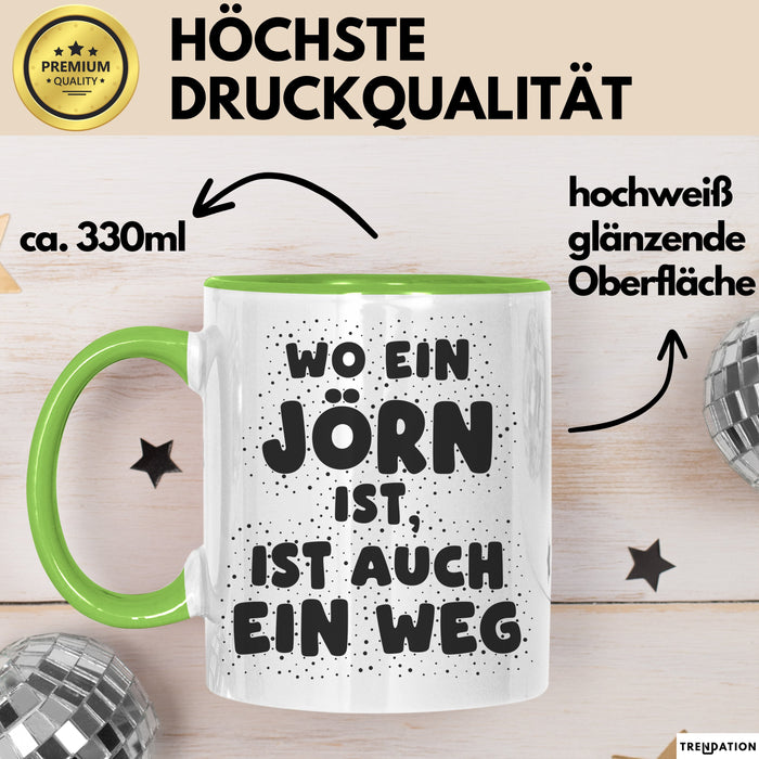 Joern Tasse Wo Ein Joern Ist, Ist Auch Ein Weg Geschenk