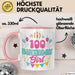 100. Geburtstag Tasse Frauen Mädchen Geschenkidee Lustig 100 Birthday Girl Lustiger Spruch Mutter Mama Oma Rosa Trendation