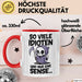 Sensenmann Tasse Geschenk Lustige Geschenkidee Spruch So Viele Idioten Und Nur 1 Sense Rot Trendation