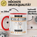 Vogelretterin Tasse Geschenk Ich Bin Vogelretterin Warum Weil Ich Es Kann Geschenkidee Geburtstag Rot Trendation