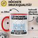 Synchronschwimmerin Tasse Geschenk für Synchronschwimmerin Der Mann Der Alles Kann Geschenkidee zum Geburtstag Rot Trendation