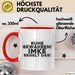 Imke Tasse Ruhe Bewahren! Imke Regelt Das! Geschenk Rot Trendation