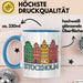 Stockholm Schweden Skandinavien Schwedisch Tasse Geschenk Lustige Geschenkidee Spruch Blau Trendation