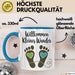 Baby Geburt Neue Eltern Tasse Geschenk Lustige Geschenkidee Spruch Willkommen Kleines Wunder Blau Trendation