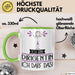 Geschenk für Dirigentin Tasse Lustige Geschenkidee Geburtstag Ich Bin Dirigentin Ich Darf Das Grün Trendation