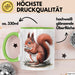 Eichhörnchen Tierliebhaber Tasse Geschenk Lustige Geschenkidee Spruch Grün Trendation