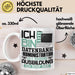 Datenbankadministrator Ausbildung Tasse Geschenk Ich Bin Datenbankadministrator In Der Ausbildung Ich Darf Das Geschenkidee Spruch Weiß Trendation