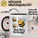 Geburtstagsfeier Bienen Tasse Geschenk Lustige Geschenkidee Spruch Hap Bee Geburtstag Trendation