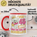45. Geburtstag Tasse Geschenk Vor 45 Jahren War Ich Mal Die Schnellste Geschenkidee Frauen Mutter Oma Rot Trendation