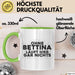 Bettina Tasse Ohne Bettina Laeuft Hier Gar Nichts Geschenk Grün Trendation